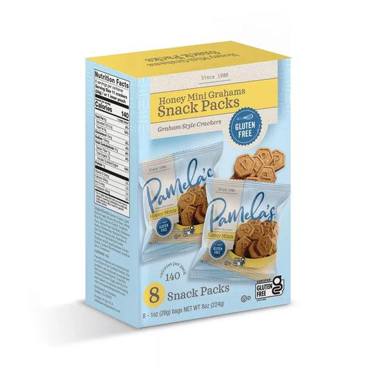 Pamela's Mini Honey Snack Pack - 1oz/8ct