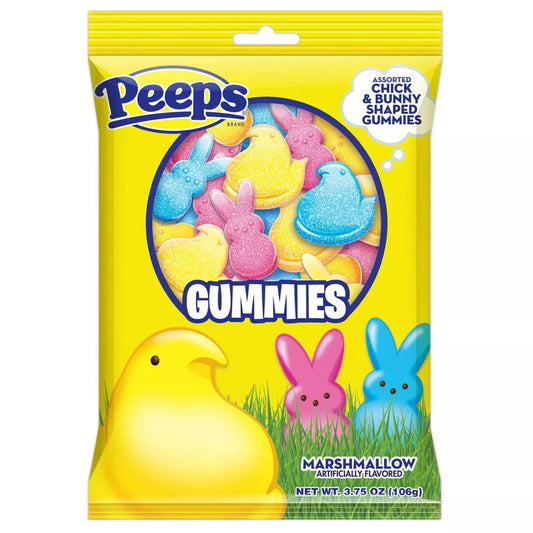 Peeps Easter Gummies Candy Bag - 3.75oz - ULTRA RARE - Wholesale
