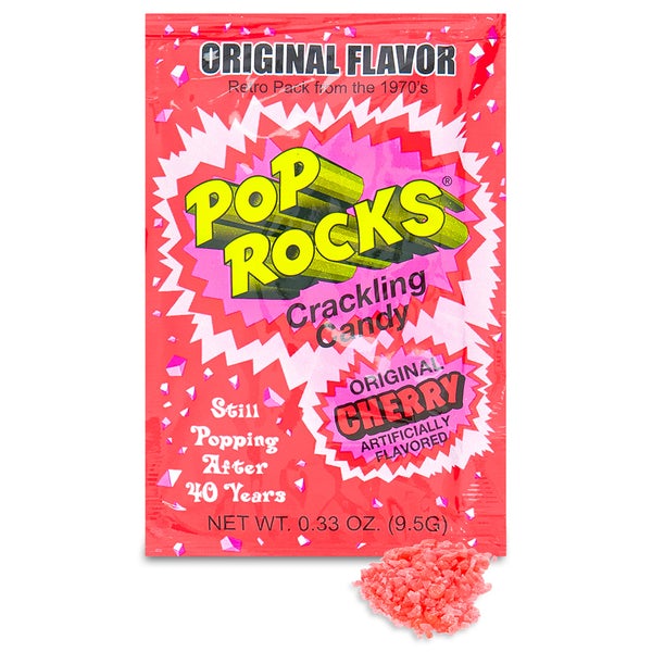 Pop Rocks Original Cherry Popping Candy