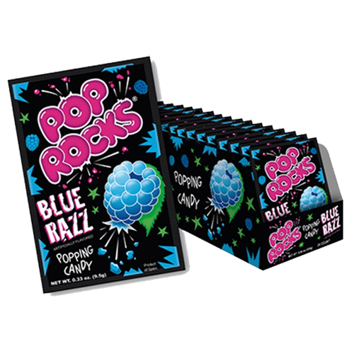 Pop Rocks Blue Razz Popping Candy