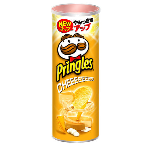 NEW ! PRINGLES - 4 CHEEEEEESE Flavored -110g - JAPAN - OOS