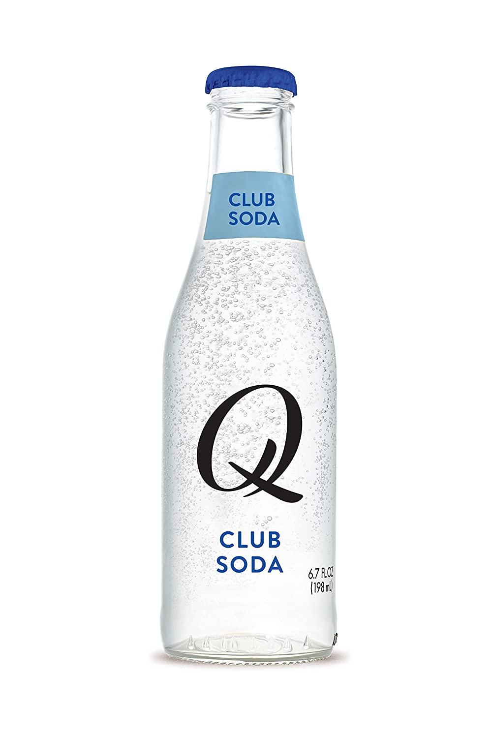 Q Mixers Club Soda, Premium Club Soda, 6.7 Fl Oz (Pack of 24)