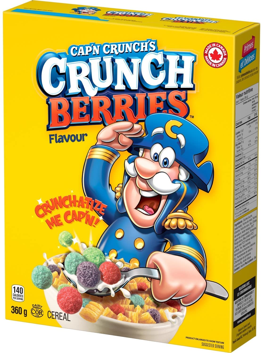 Quaker Captain Crunch Cap'n Crunch Berries Cereal