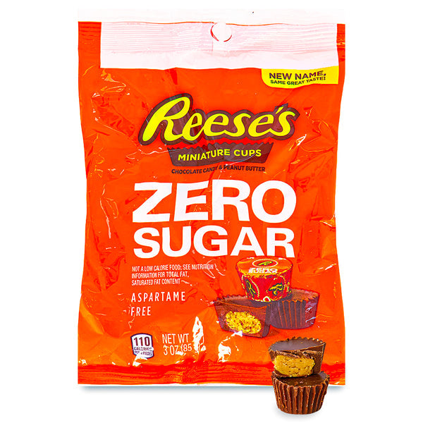 Reese's Sugar Free Peanut Butter Cups Miniatures Peg Bag - 3oz