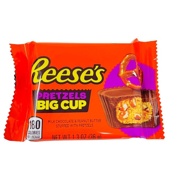 Reeses Big Cup Stuffed with Pretzel - 1.3oz
