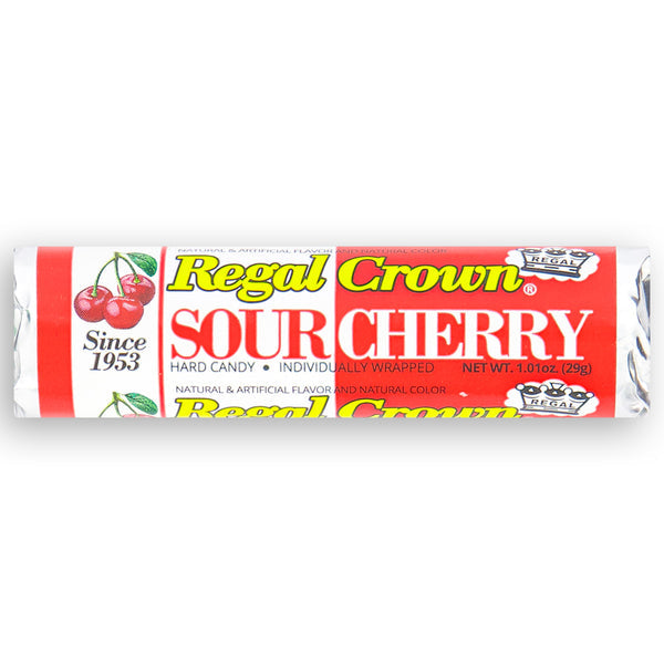 Regal Crown Sour Cherry Candy Rolls