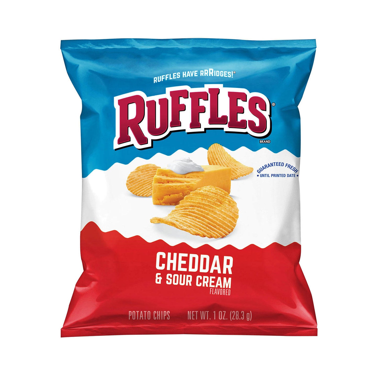 Ruffles Cheddar & Sour Cream Potato Chips (1 oz., 50 ct.)