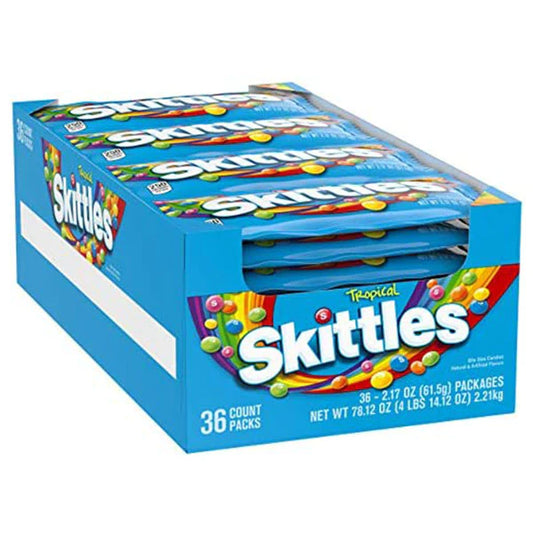 SKITTLES - TROPICAL 36x61.5 GR