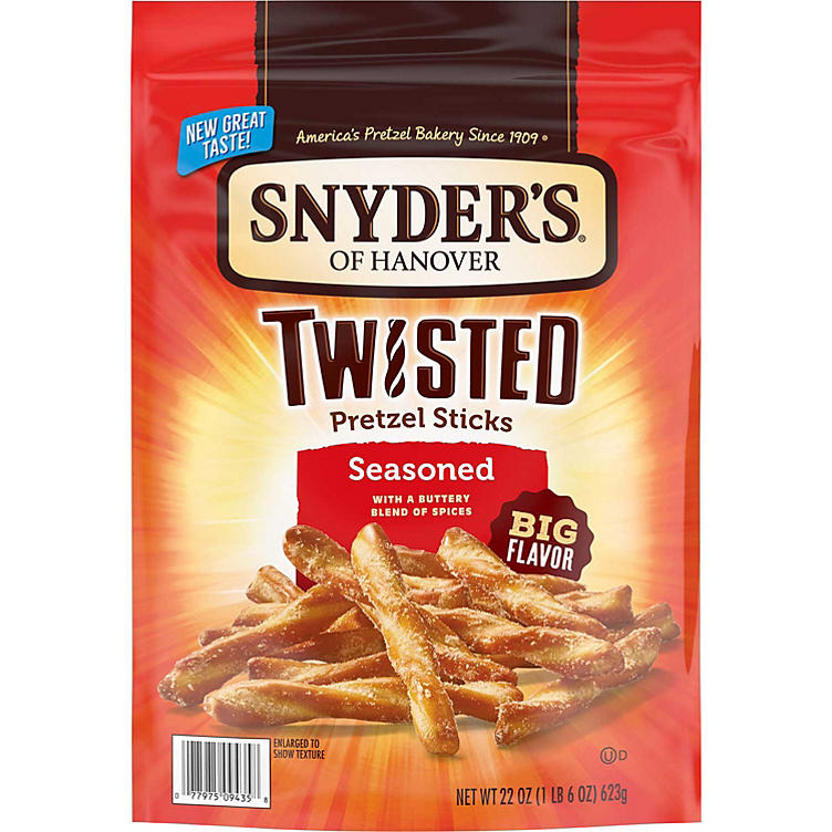 Snyder's of Hanover Twisted Pretzel Sticks (22 oz.)