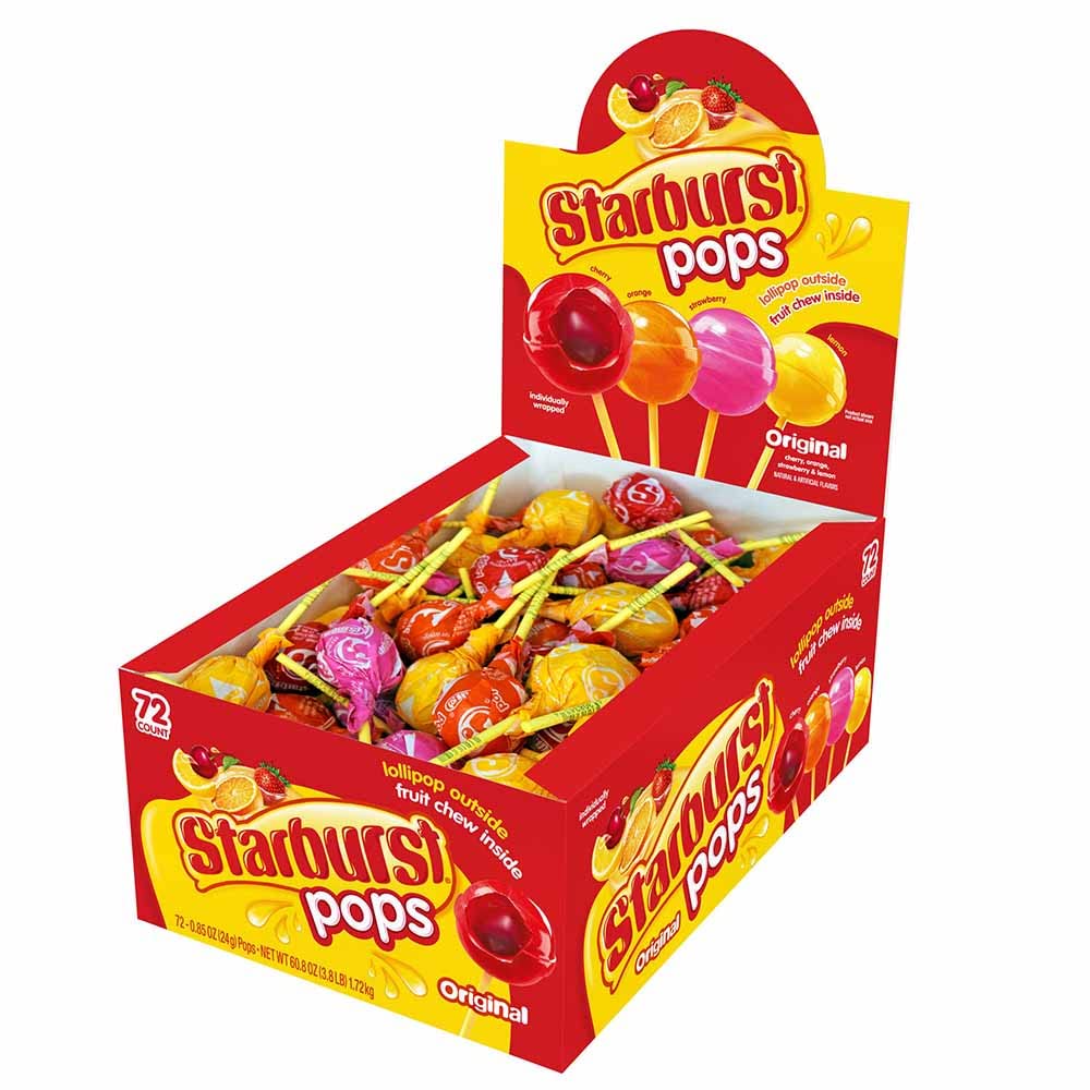 Spangler Candy Starburst Original Lollipops