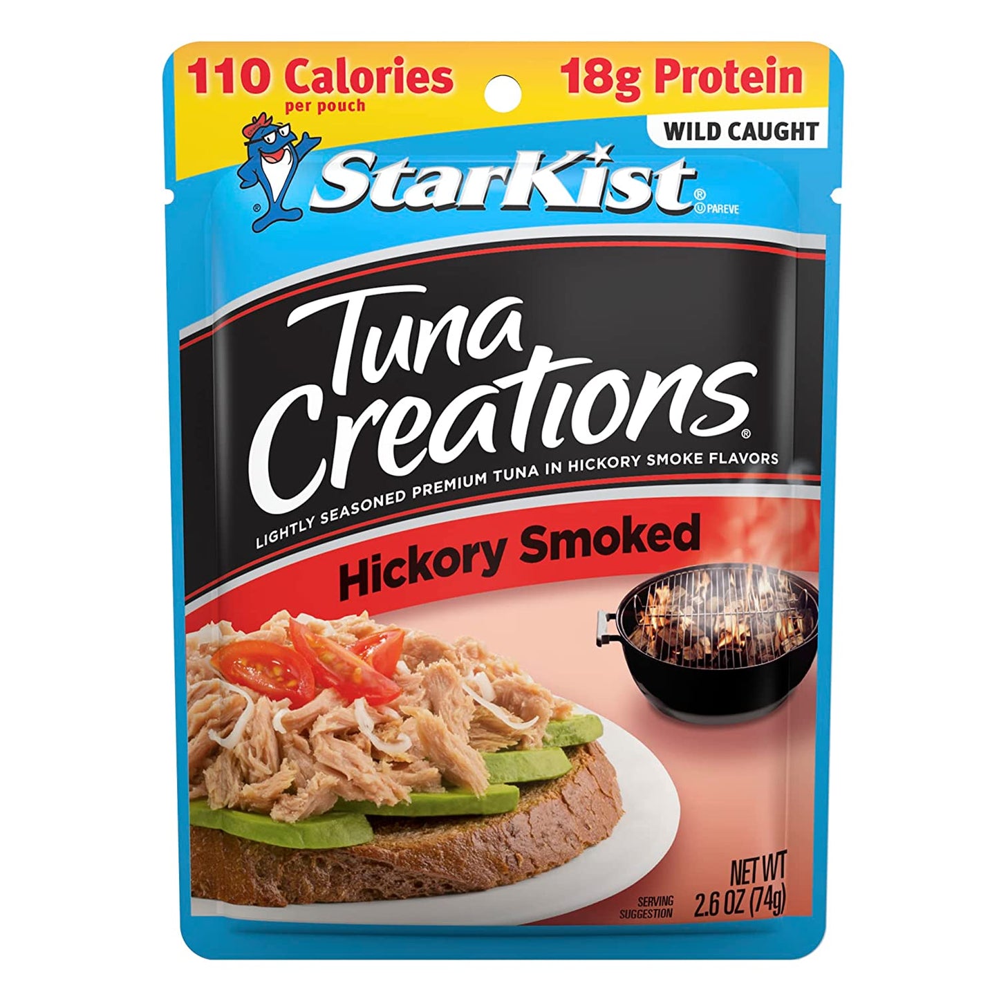 StarKist Tuna Creations, Hickory Smoked, Packaging May Vary, 2.6 Oz, Pack of 24