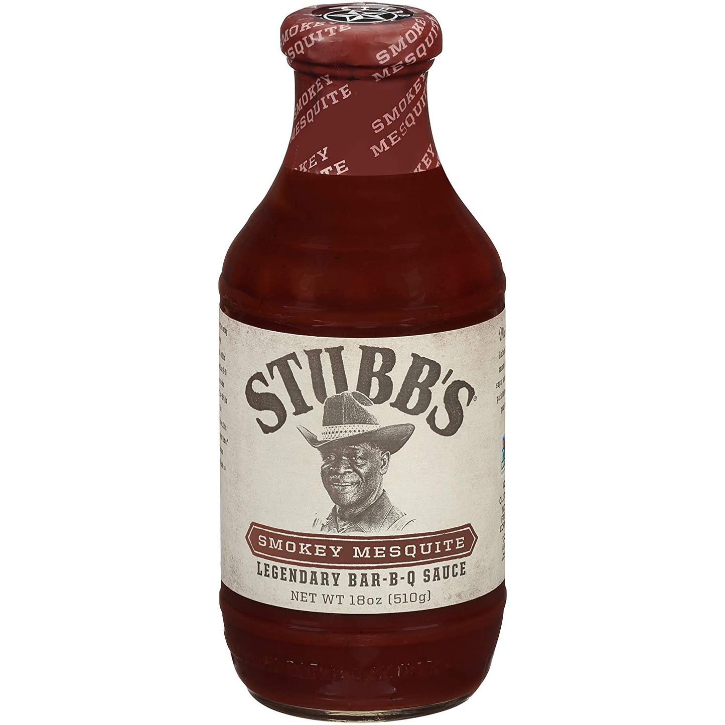 Stubb's Smokey Mesquite BBQ Sauce, 18 oz (Pack of 4)