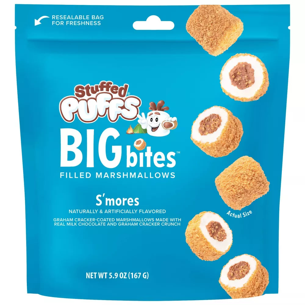 Stuffed Puffs Big Bites S'mores - 5.9oz
