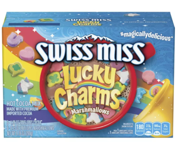 Swiss Miss Hot Cocoa Mix Lucky Charms 8×6 - Hot Chocolate