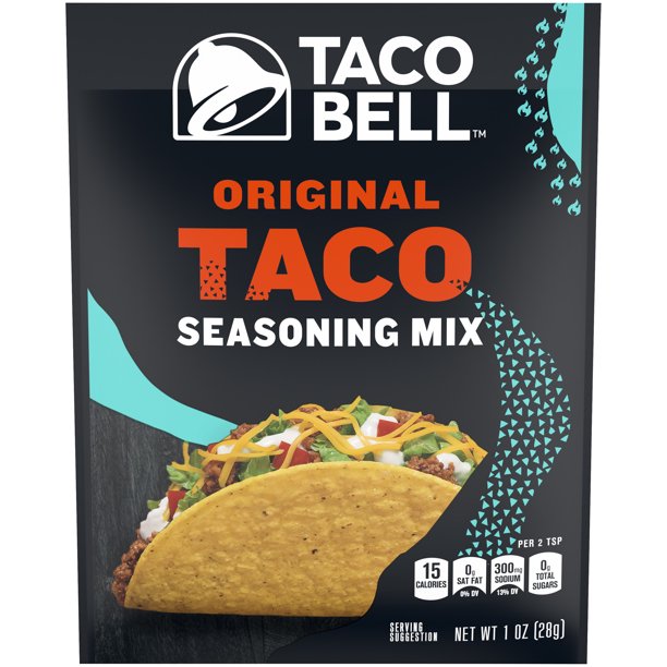 Taco Bell Original Taco Seasoning Mix, 1 oz Packet