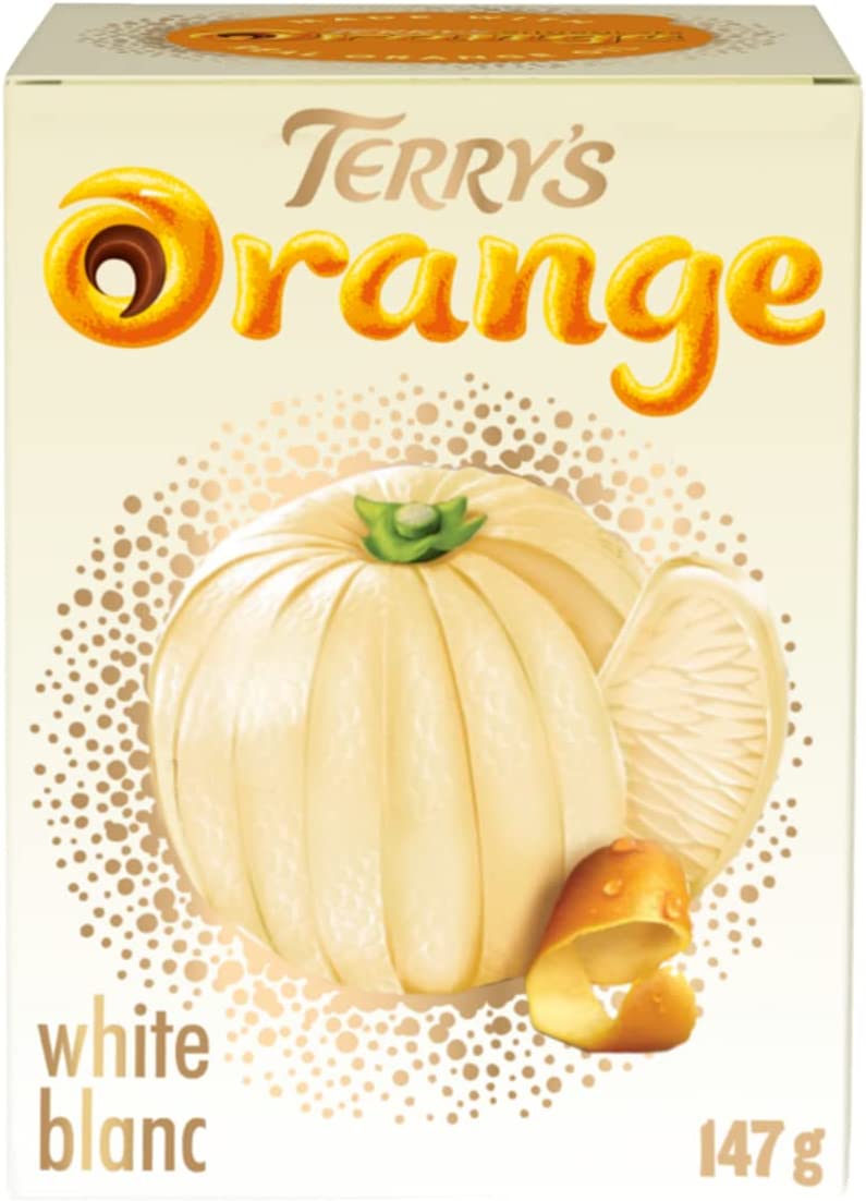 Terry's Orange White - White Chocolate, 147 g Christmas Limited Edition