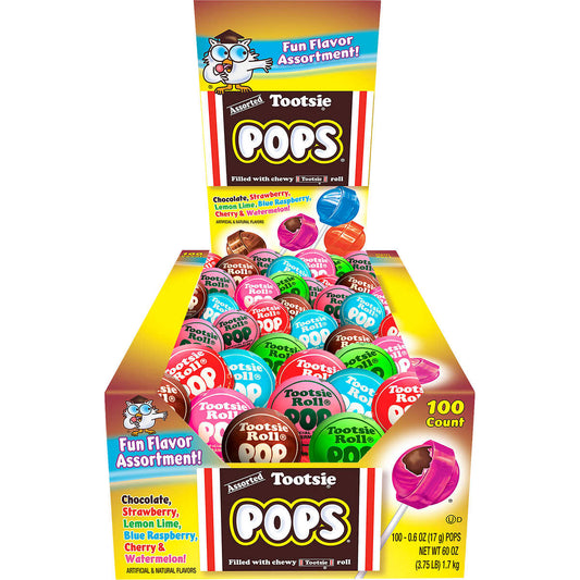 Tootsie Roll Pops Lollipops Assorted