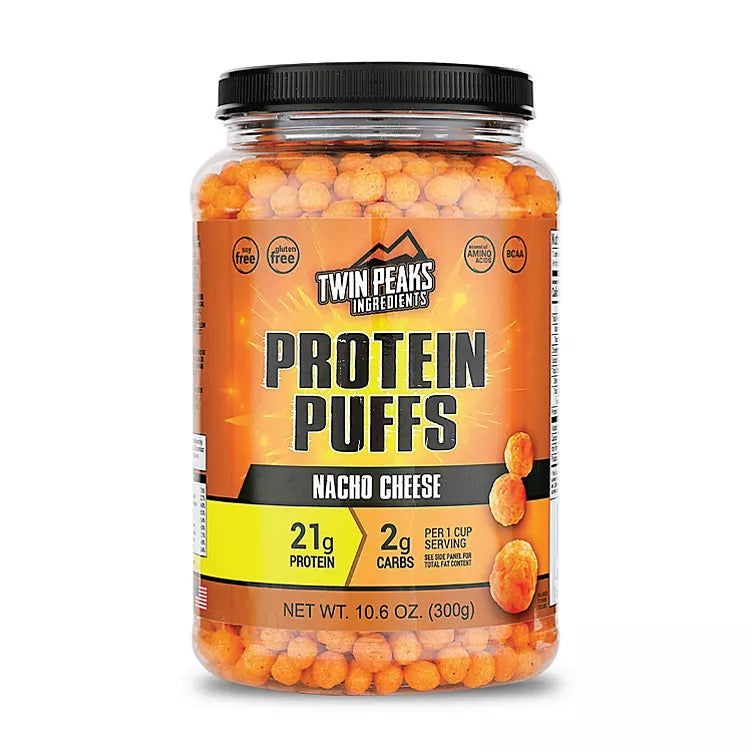 Twin Peaks Low Carb, Keto Protein Puffs - Random Flavour