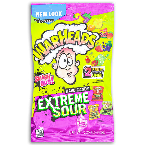 Warheads Smashups! Extreme Sour Candy - 3.25oz