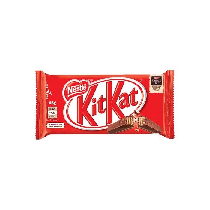 Nestle Kit Kat Chocolate Bar 4 Finger - 45g
