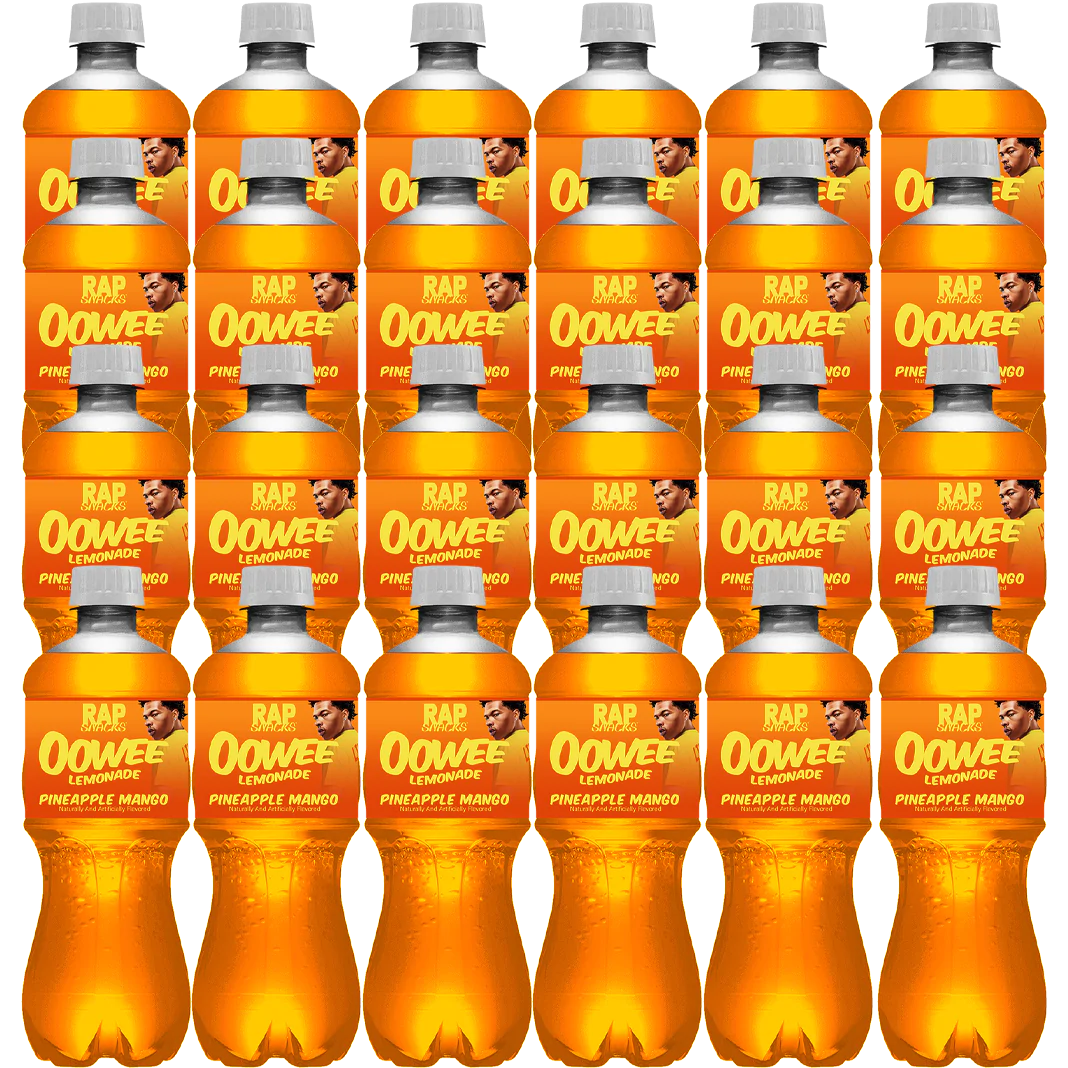 Rap Snacks  Lil Baby Oowee Lemonades 20 Oz bottles Pack of 24 - 591 mL