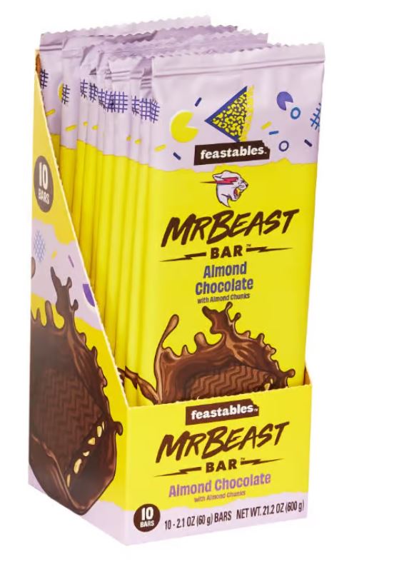 MR BEAST Feastables Chocolate Bar Canada - NEW ! EXCLUSIVE Flavours !