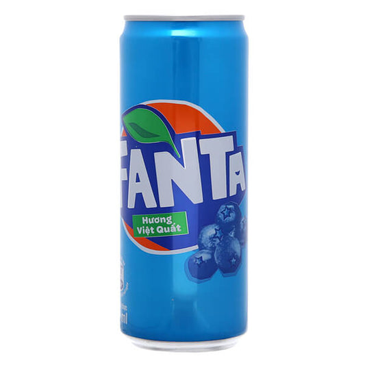 Fanta Blueberry 330ML  - Vietnam Huong Viet Quat